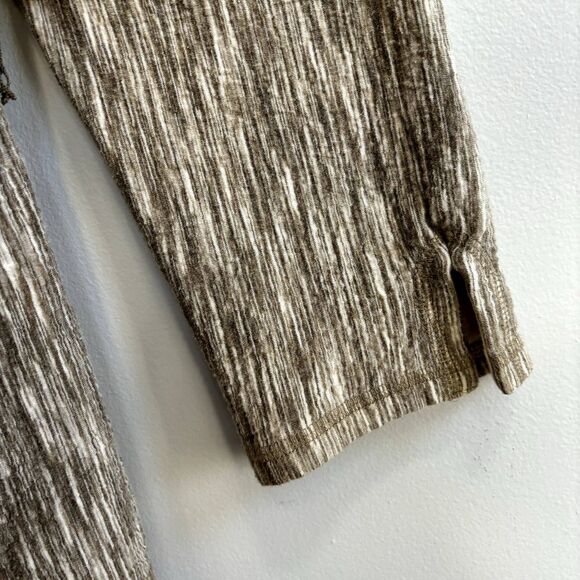 J. Jill Open Front Cardigan Sweater Women's XL Beige Cream Casual Classic Layer - Picture 4 of 9